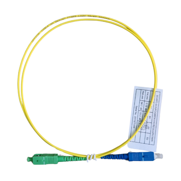 Patch Cord de 1 MT Simplex SC/APC-SC/UPC - Imagen 4